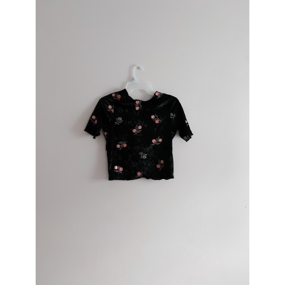 ASOS Black Crop Top